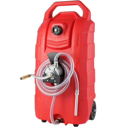 16 Gallon Portable Fuel Caddy, 7.8 L/Min, Red - JGC16P
