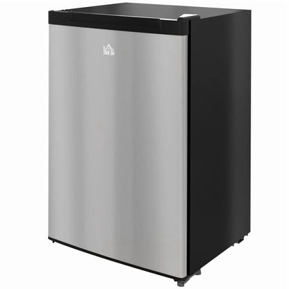 HOMCOM Upright Freezer, 3.0 Cubic Feet, Silver