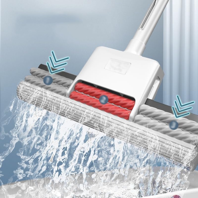 Household Floor Cleaning Mop 33cm, 97-135cm - Color D