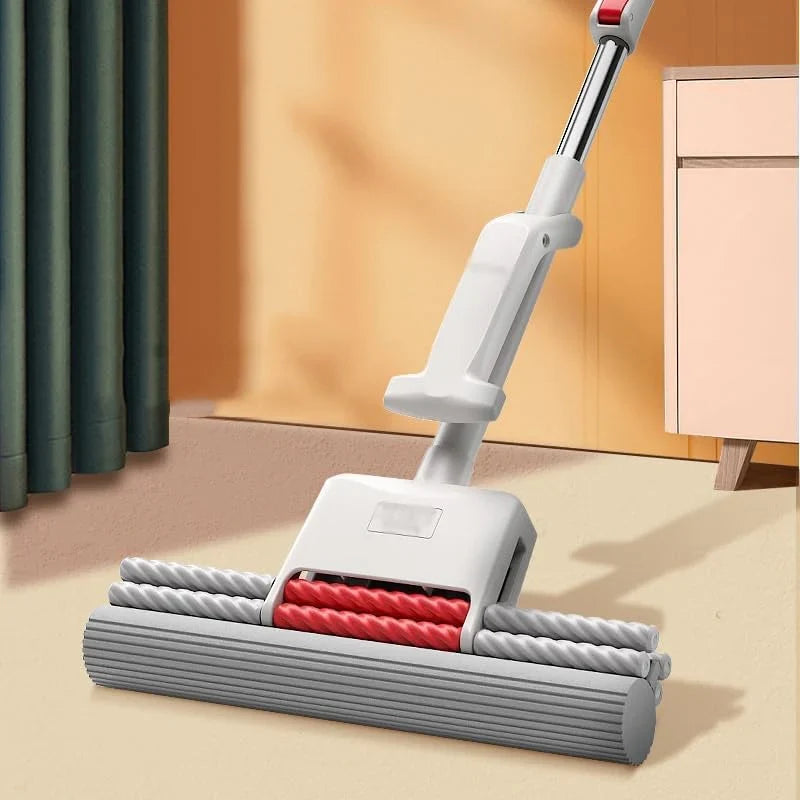 Household Floor Cleaning Mop 33cm, 97-135cm - Color D