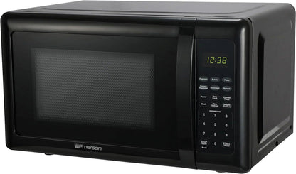 Compact Countertop Microwave Oven, 0.7 Cu. Ft., 700W, Black