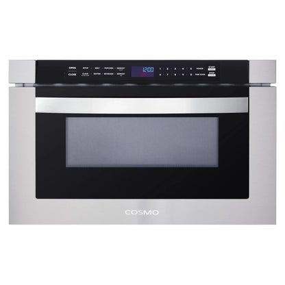 5-Piece Kitchen Package - 36in Gas Cooktop, 36in Range Hood, 30in Electric Wall Oven, 24in Microwave Drawer, French Door Refrigerator