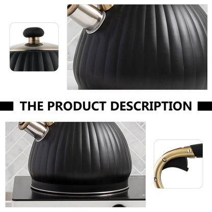 Stainless Steel Whistling Stovetop Teakettle